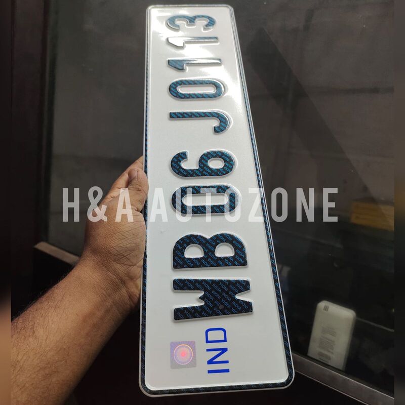 Embossed Number Plates For Bikes