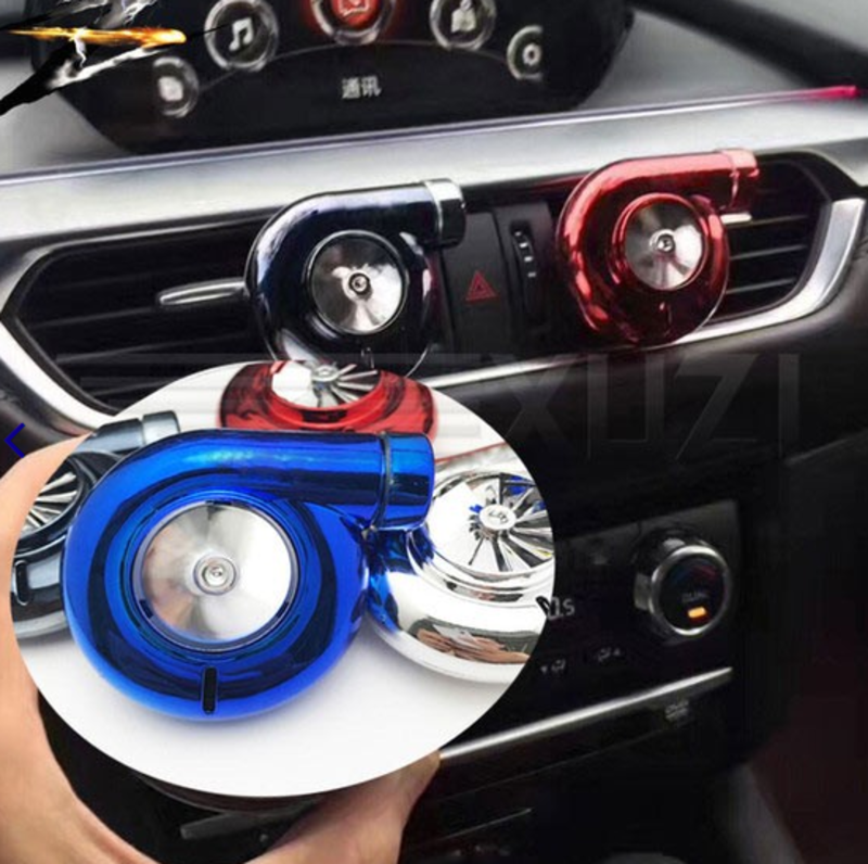 Turbocharger Style Car AC Vent Perfume Air Freshener