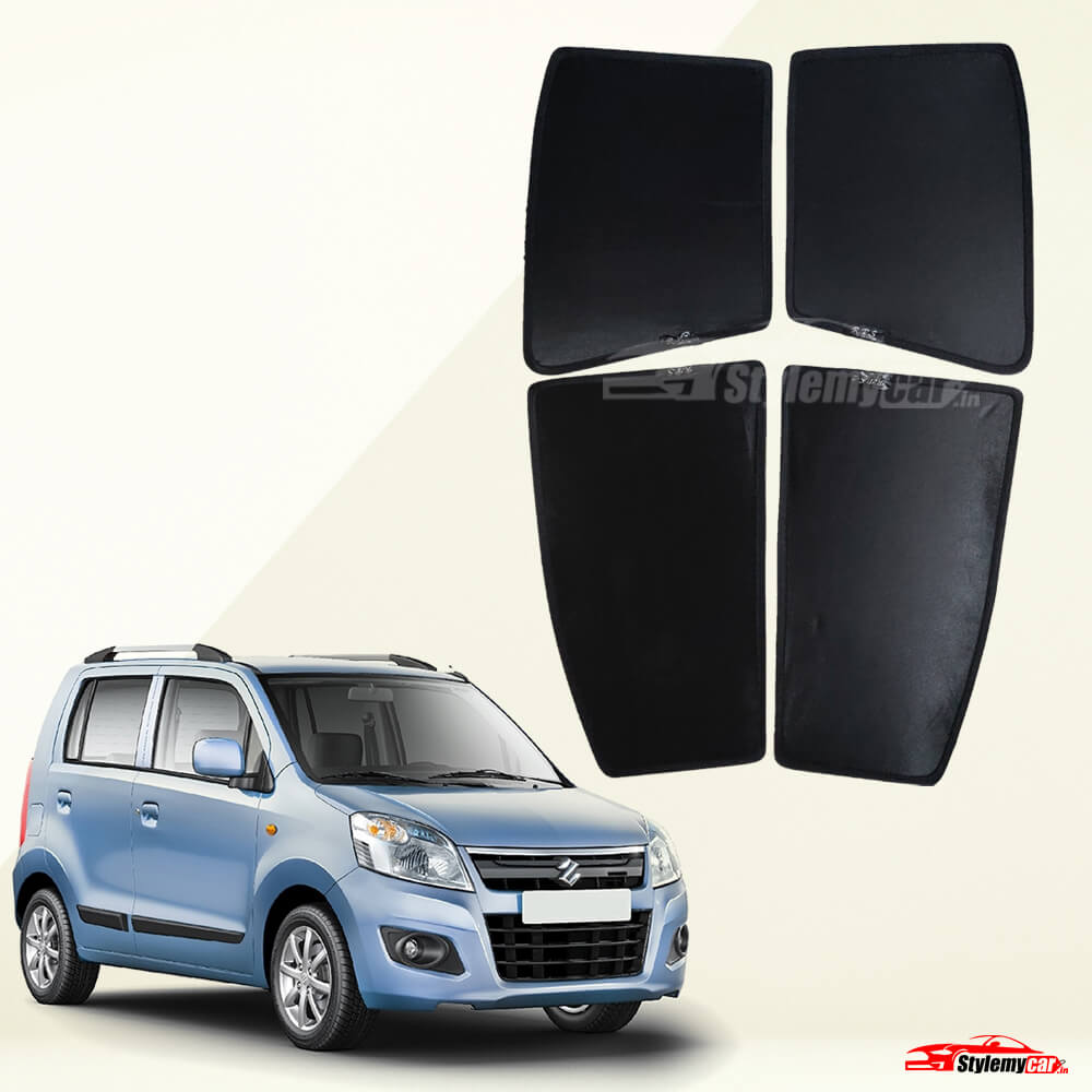 Maruti Wagonr 2011-2017 Z Black Half Cut Sunshades