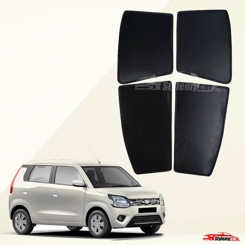 Maruti Wagonr 2018-2021 Z Black Half Cut Sunshades