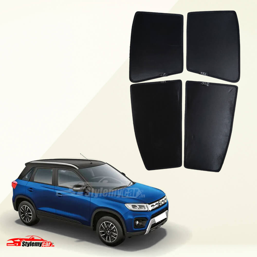 Maruti Brezza Z Black Half Cut Sunshades