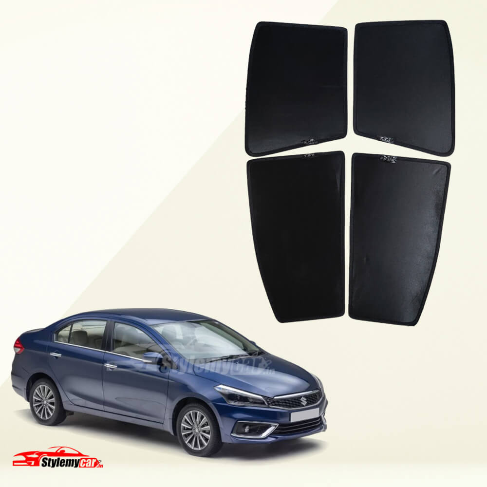 Maruti Ciaz Z Black Half Cut Sunshades