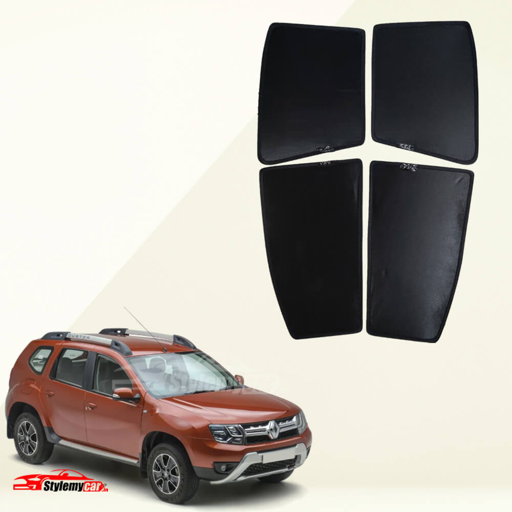 Renault Duster Z Black Half Cut Sunshades