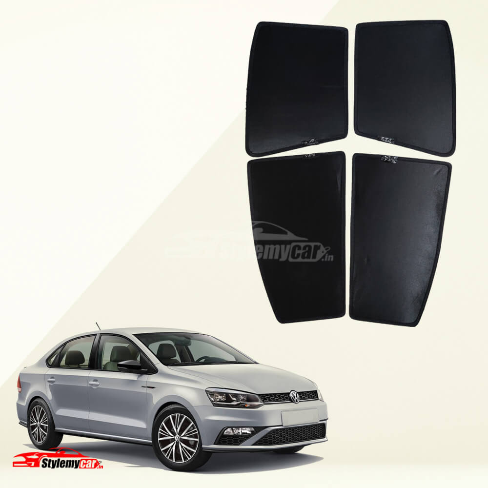 Volkswagen Vento Z Black Half Cut Sunshades