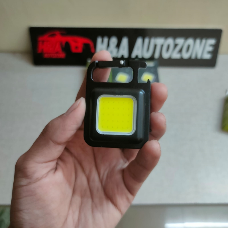 Multifunction Rechargeable Keychain Light