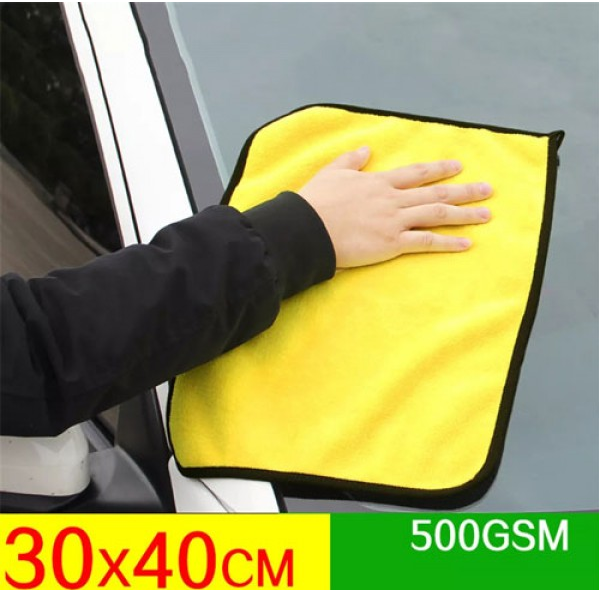 Microfiber Cloth for Car Cleaning and Detailing Dual Sided, Extra Thick