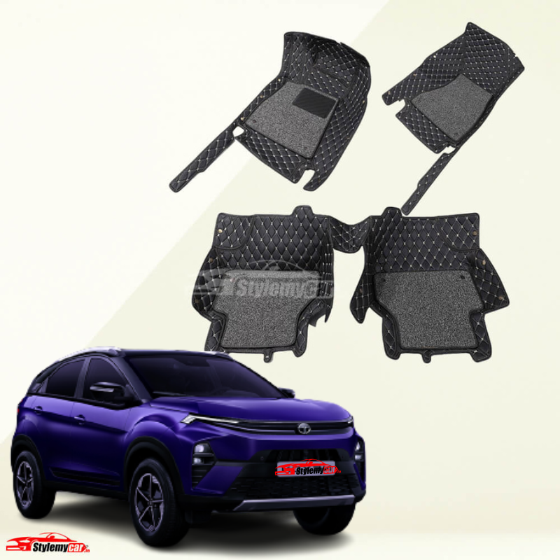 Tata Nexon 2023 Model Premium 7D Floor Mats