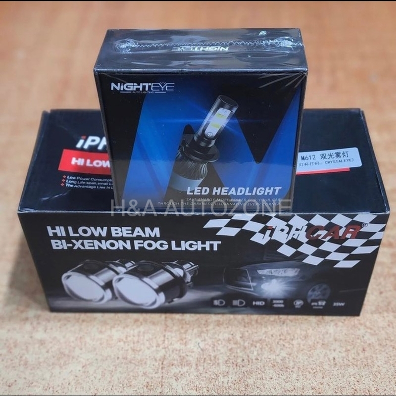 IPH Fog Projector Light M612 With Night Eye LED Lights