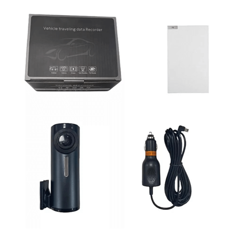 360 Degree Car Camera Driving Recorder 24H Video Dash Cam Car Accessory