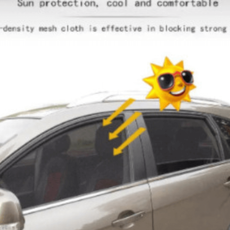 Dzire 2025 Model Z Black Half Cut Sunshades