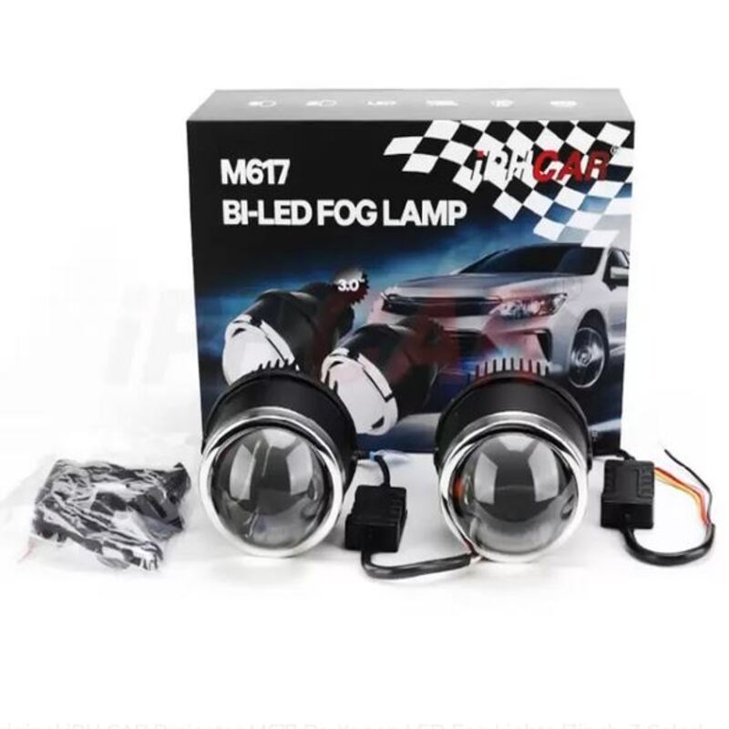 Bi-LED Fog Projector Lights Warm White - Universal 3 Inch Type