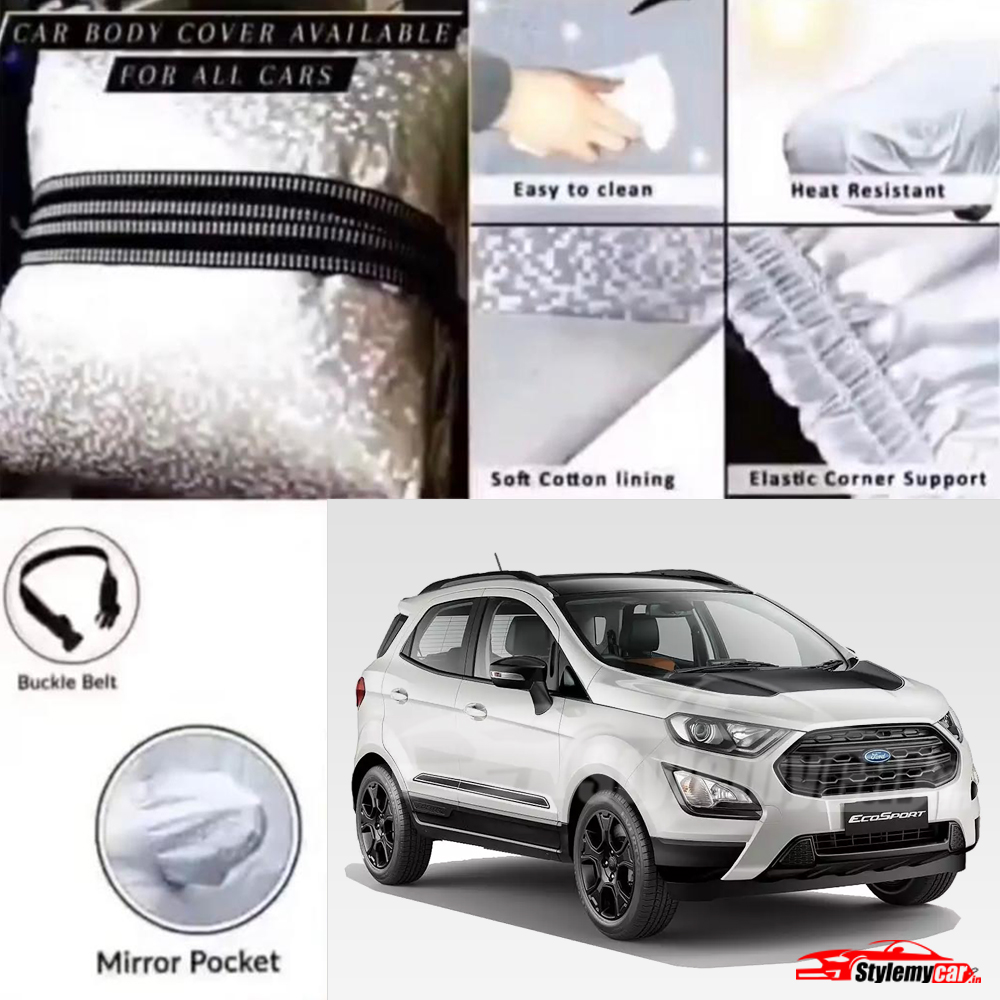 Ford Ecosport Waterproof Body Cover with UV Rays Projection