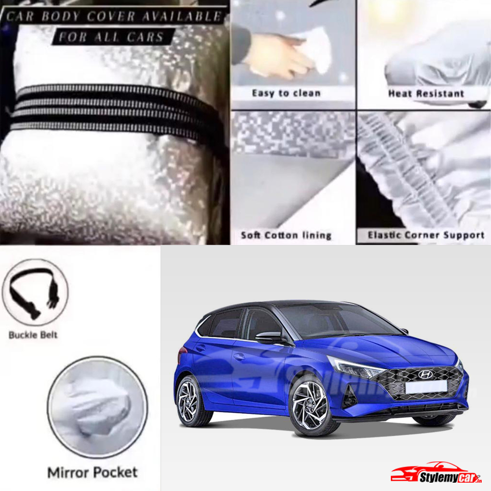 Hyundai i20 Waterproof Body Cover with UV Rays Projection