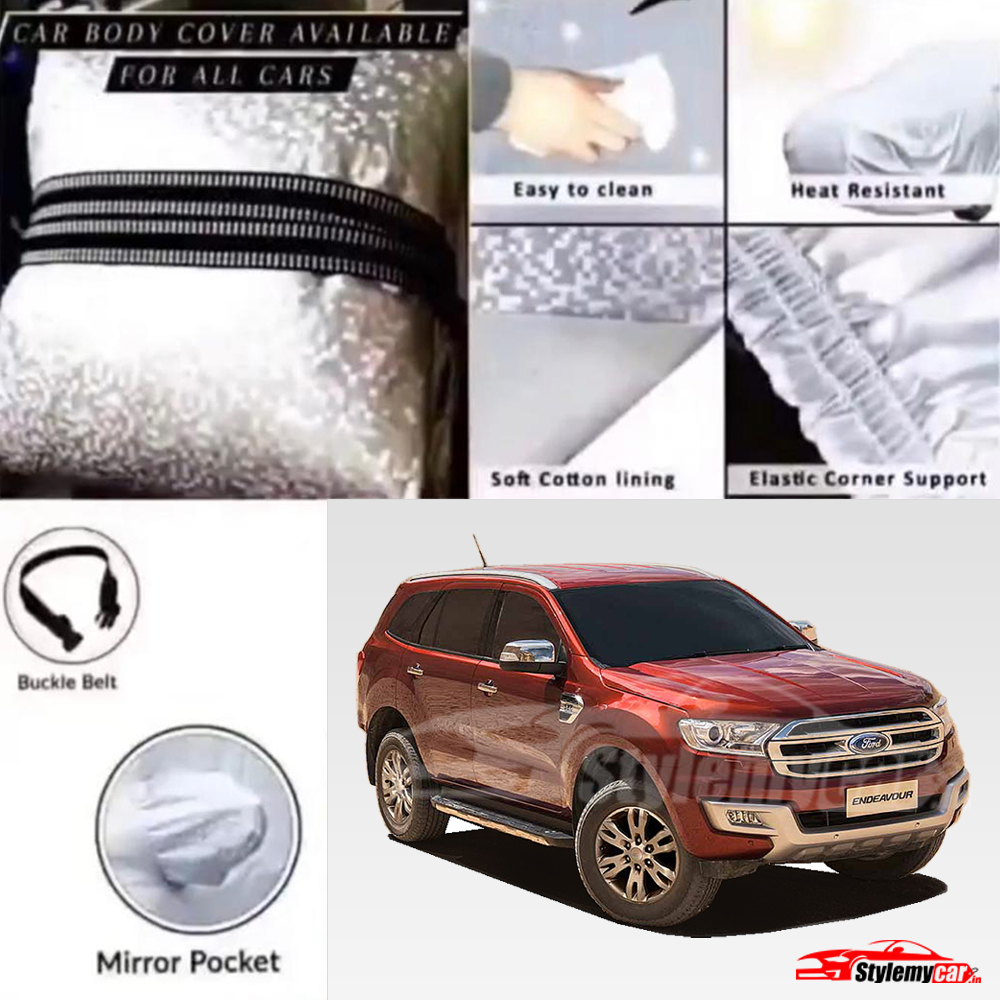 Ford Endeavour  Waterproof Body Cover with UV Rays Projection