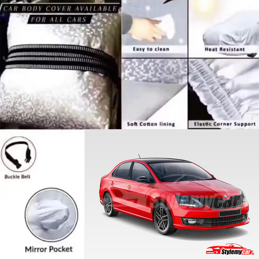 Skoda Rapid  Waterproof Body Cover with UV Rays Projection