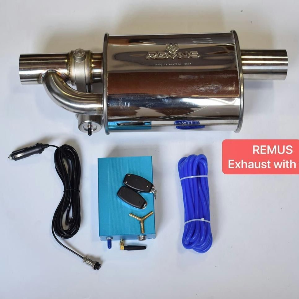 Remus Valvetronics Exhaut Mufller Single Tip