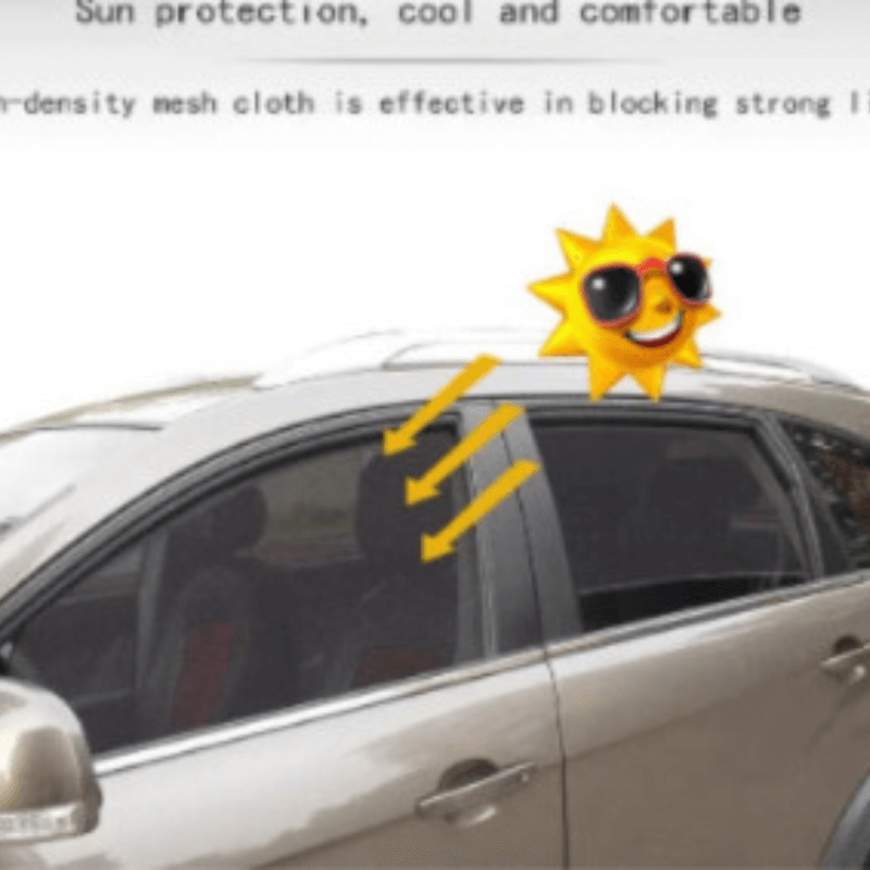 Volkswagen Virtus Z Black Half Cut Sunshades