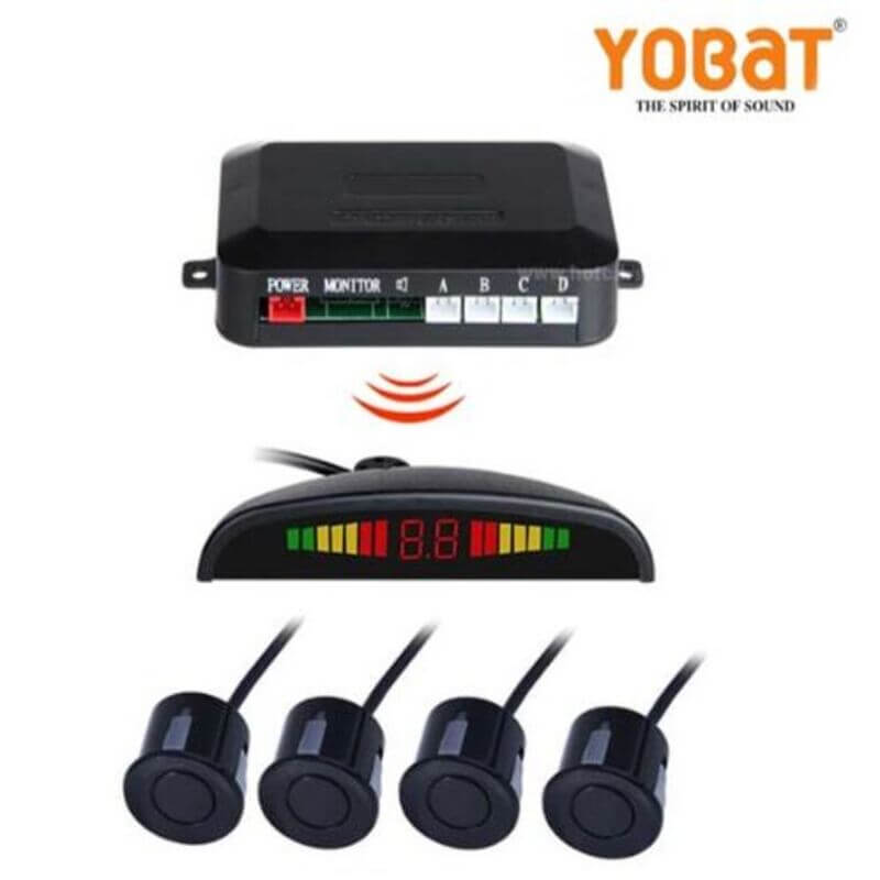 Car Reverse Backup Parking Sensor Radar System Pack of 4