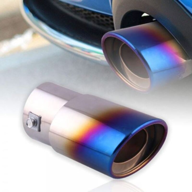 Universal Straight Exhaust Tip Stainless Steel