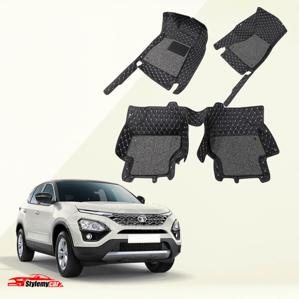 Tata Harrier Premium 7D Floor Mats