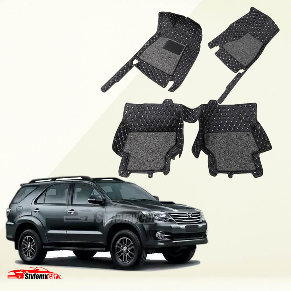 Toyota Fortuner 2010-2015 Premium 7D Floor Mats