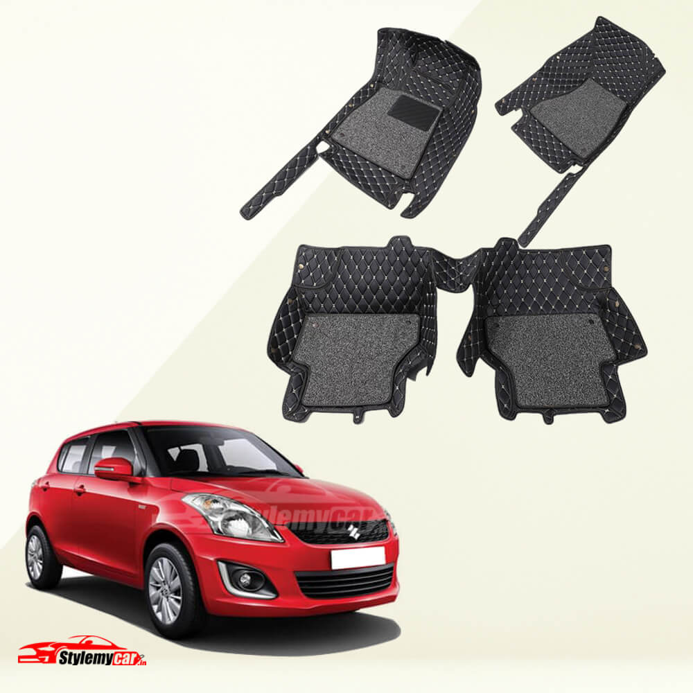 Maruti Swift 2011-2017 Premium 7D Floor Mats