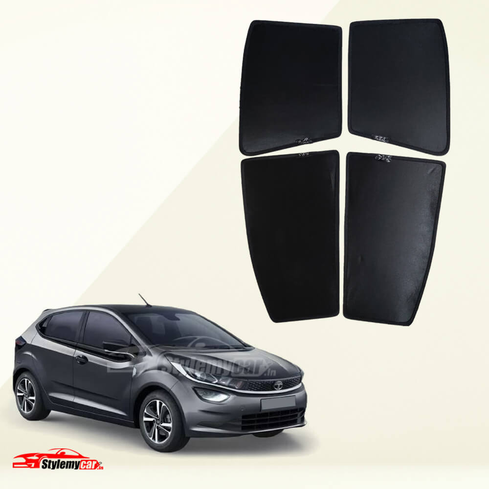 Tata Altroz Z Black Half Cut Sunshades