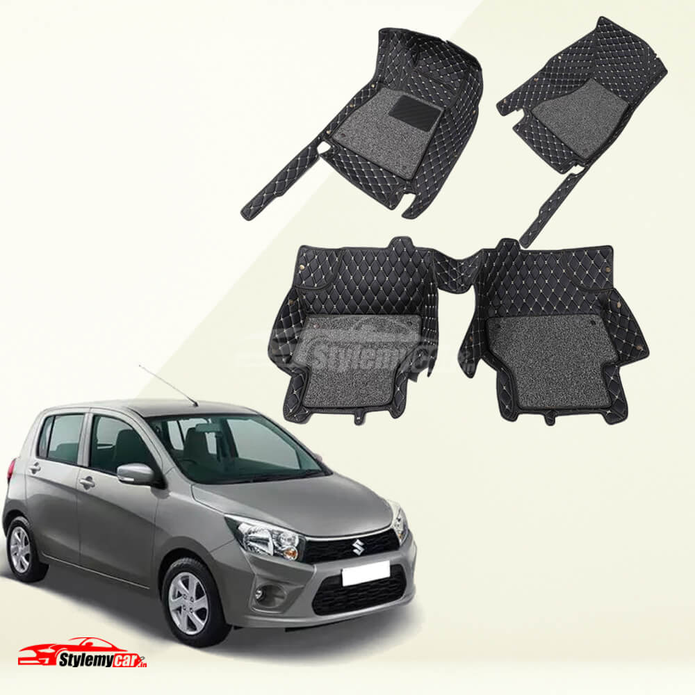 Maruti Celerio Premium 7D Floor Mats