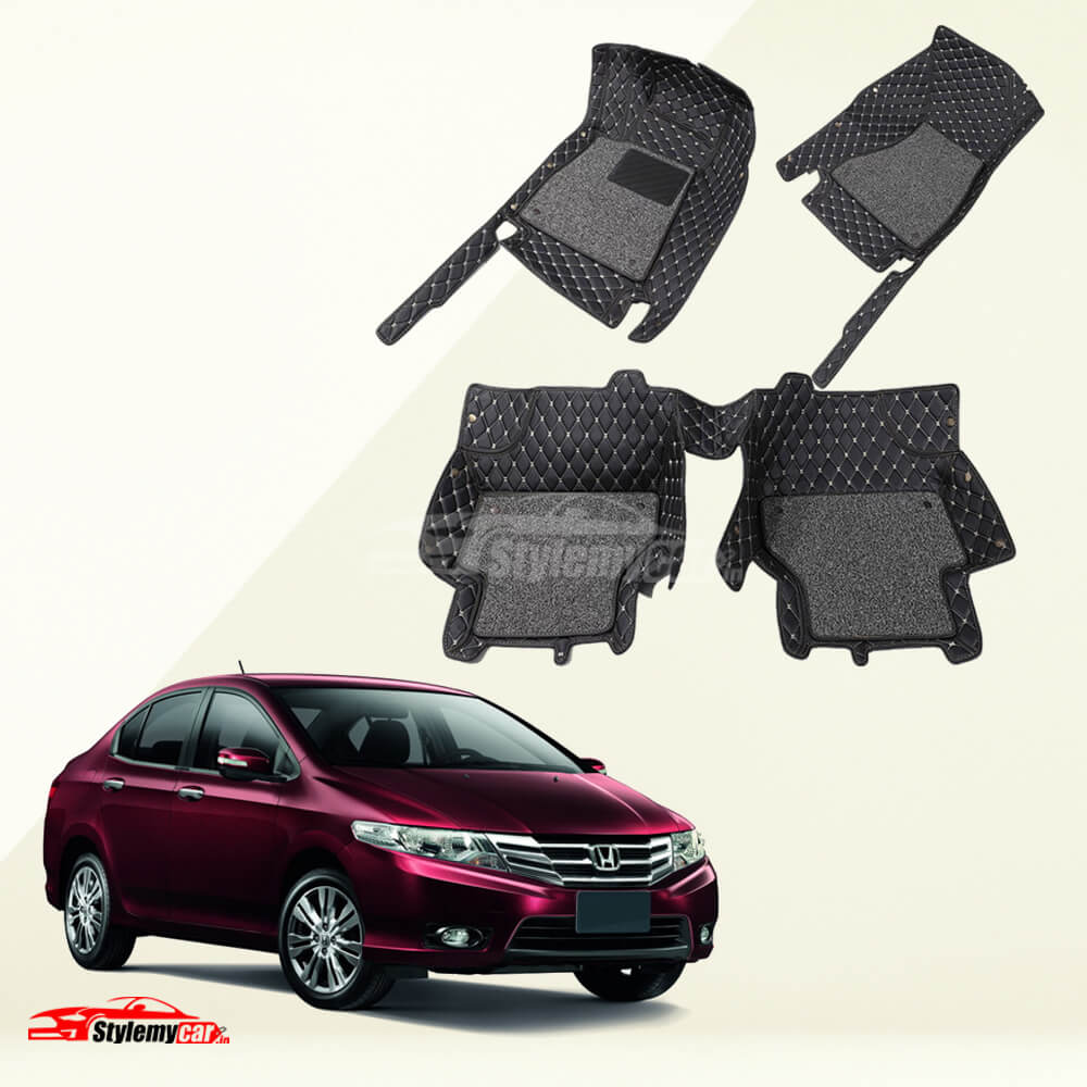 Honda City 2008-2013 Premium 7D Floor Mats