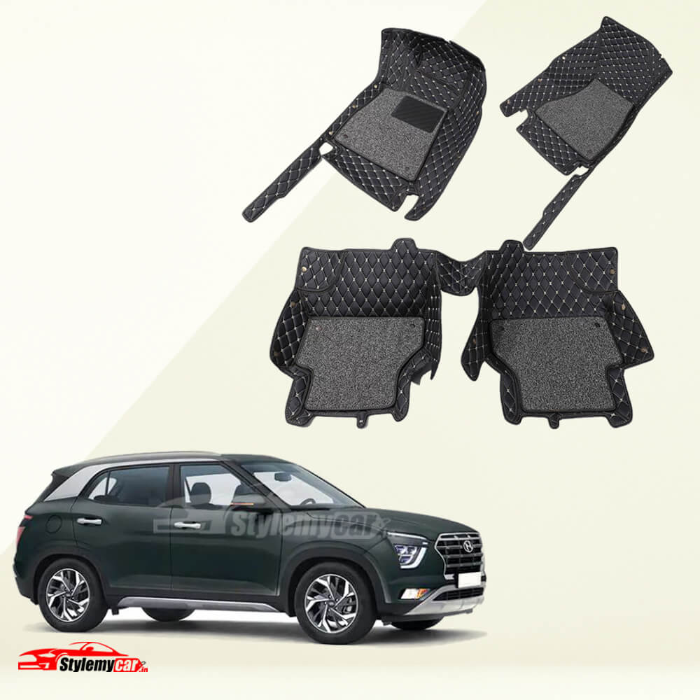 Hyundai Creta 21 Premium 7D Floor Mats