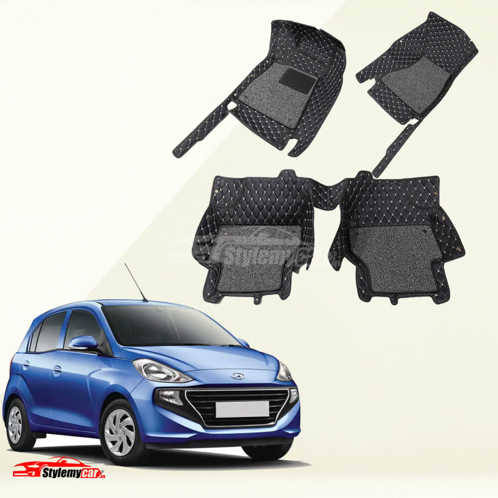 Hyundai Santro 2019-2021 Premium 7D Floor Mats