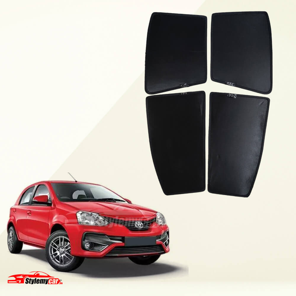 Toyota Liva Z Black Half Cut Sunshades