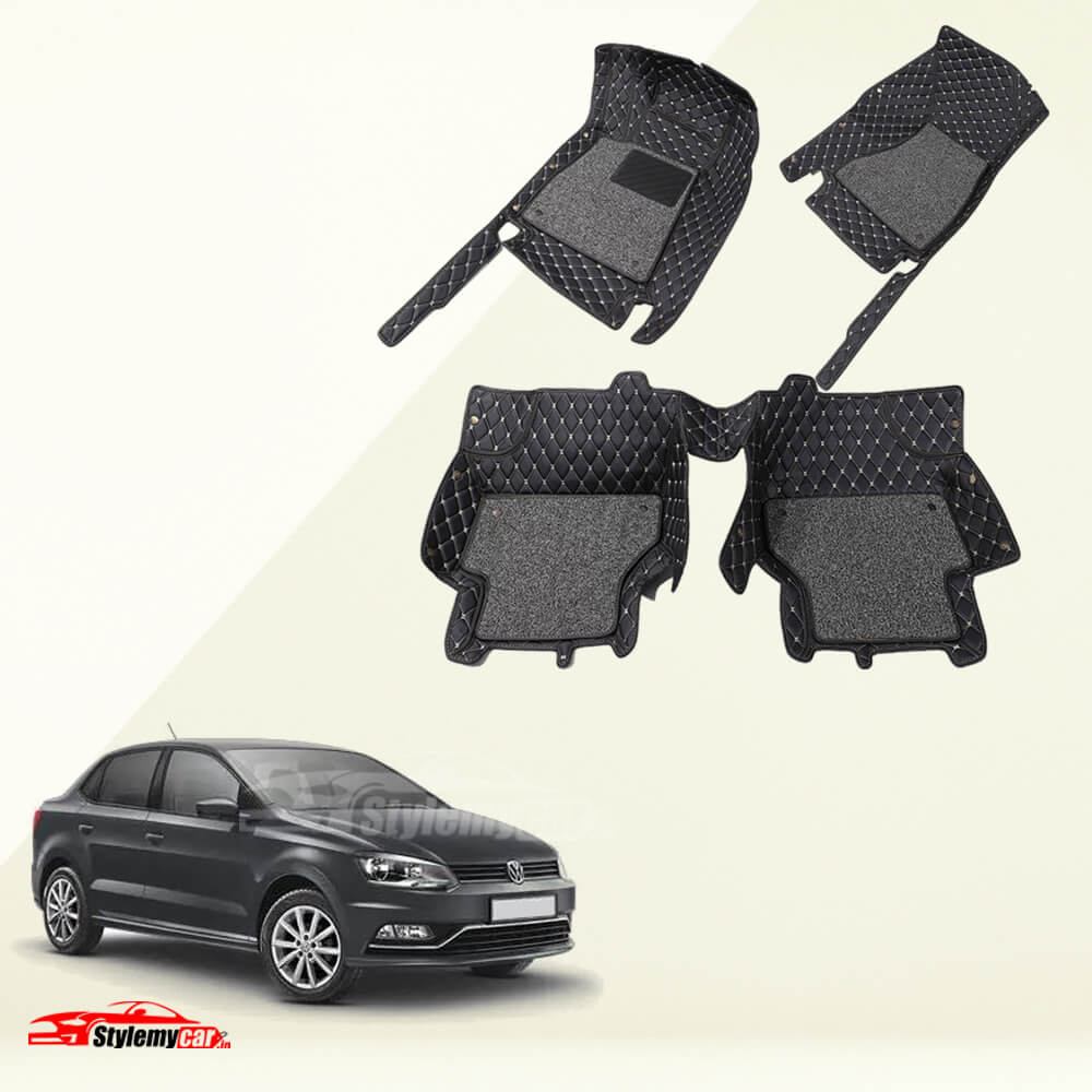 Volkswagen Ameo Premium 7D Floor Mats