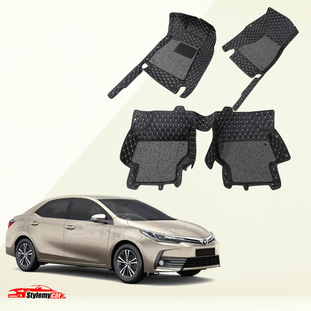 Toyota Corolla Altis Premium 7D Floor Mats