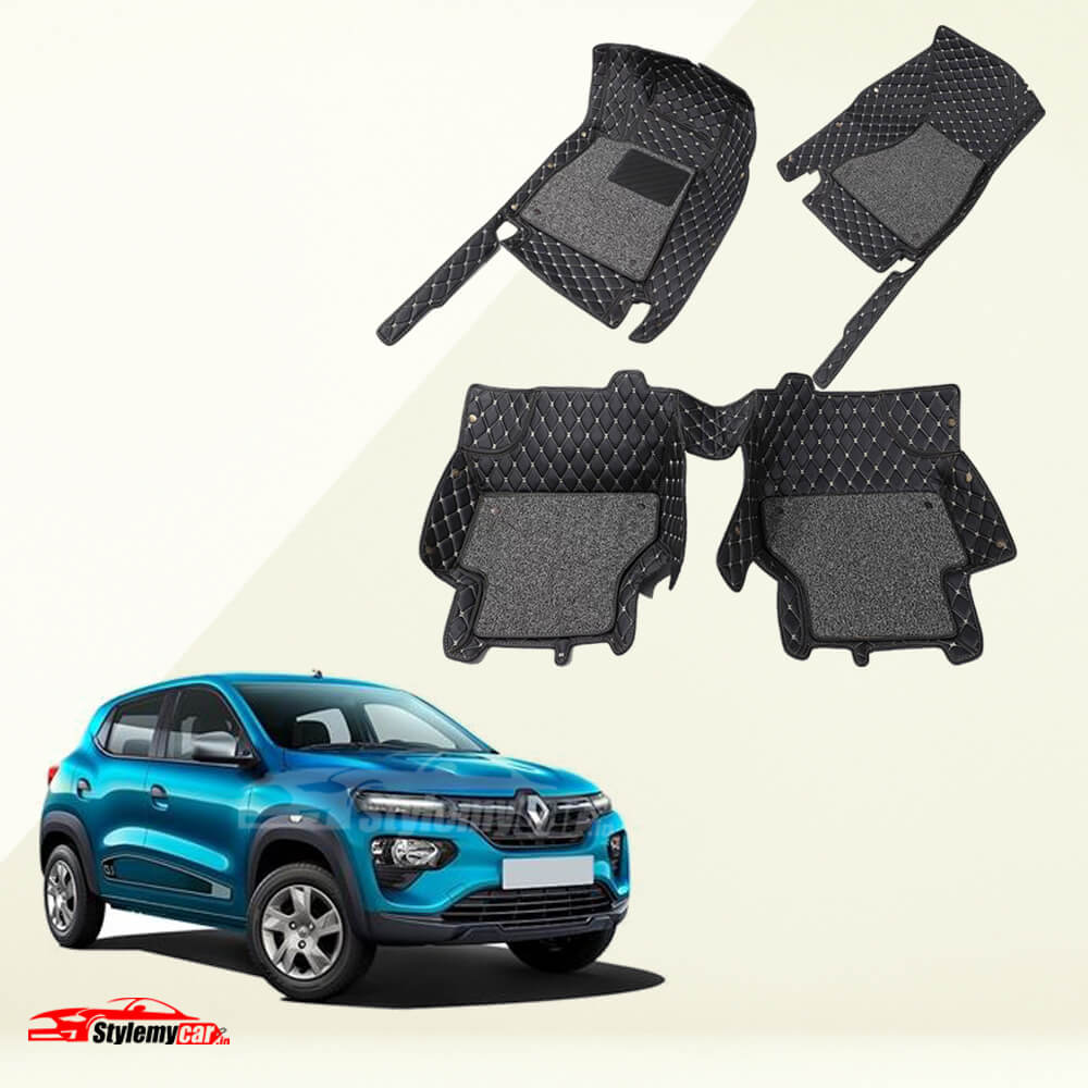 Renault Kwid Premium 7D Floor Mats