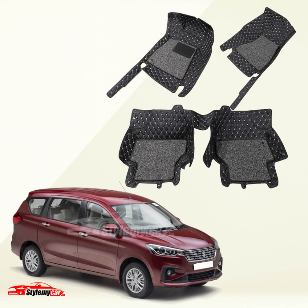 Maruti Ertiga 2019-2021 Premium 7D Floor Mats