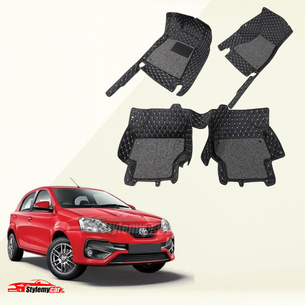 Toyota Liva Premium 7D Floor Mats