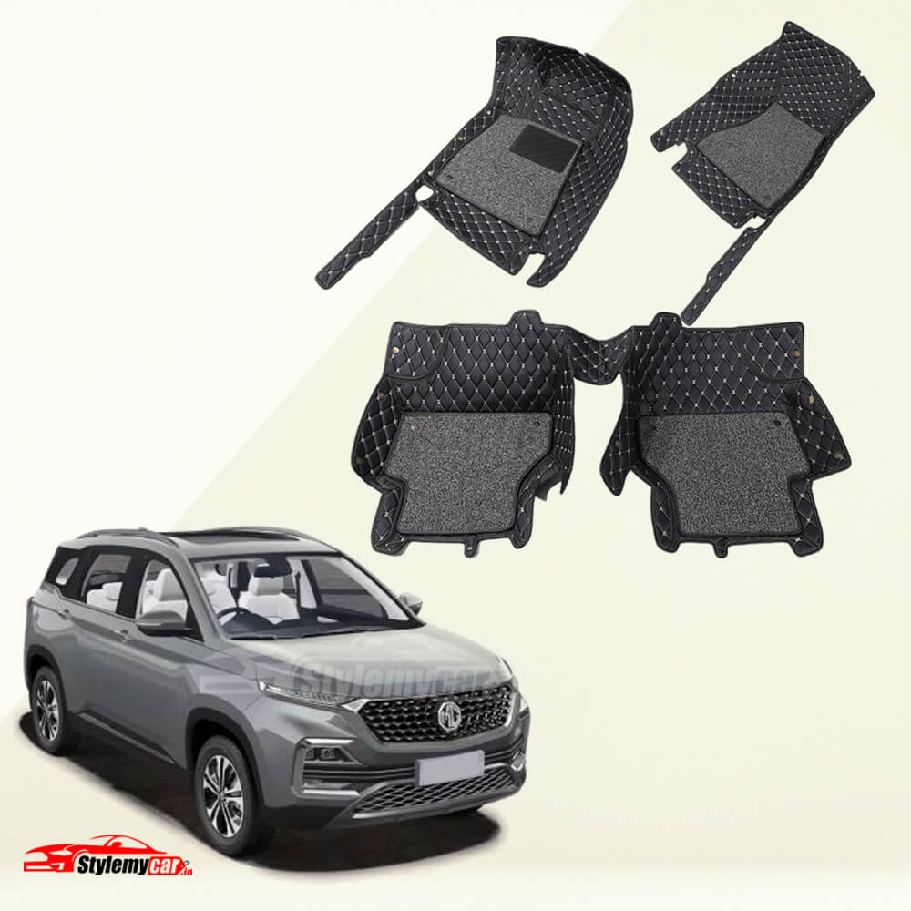 MG Hector Premium 7D Floor Mats