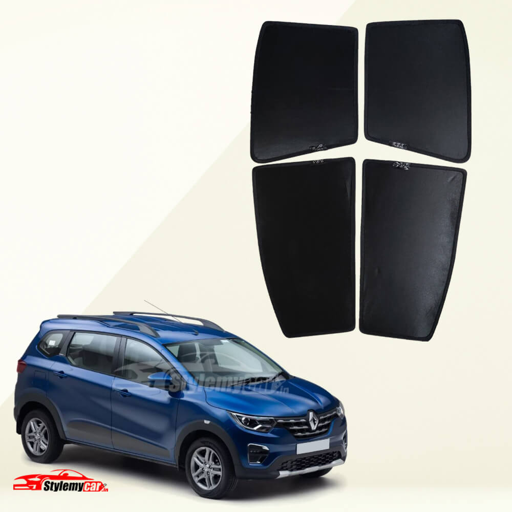 Renault Triber Z Black Half Cut Sunshades