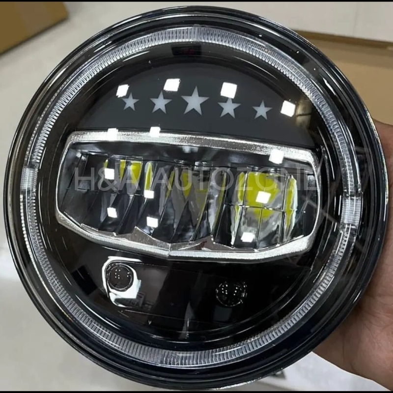 Mahindra Thar Rubicon Style Headlights With DRL