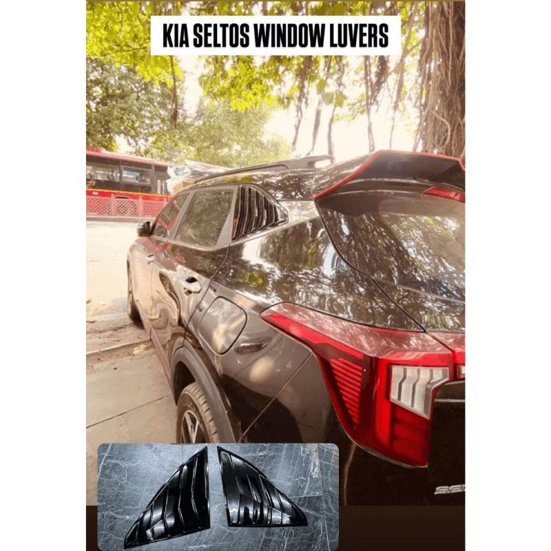 Rear Window Louvers Cover For Kia Seltos