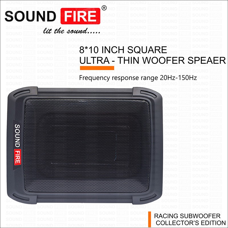 SOUND FIRE SF-S-11 PRO-BASS Ultra-Compact Active Under Seat Subwoofer (Powered , RMS Power: 660 W)