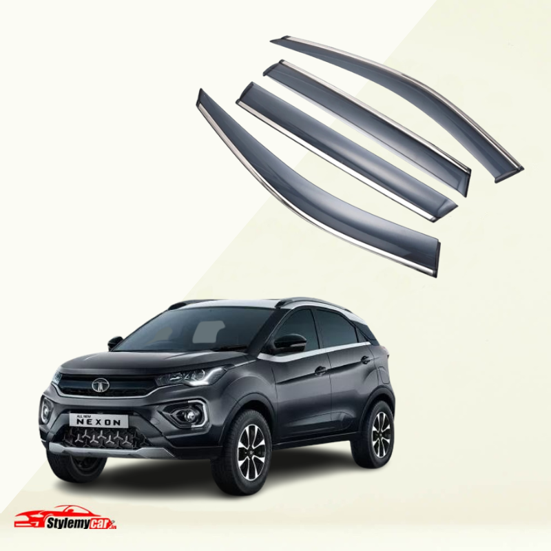 Tata Nexon Door Visor Chrome Lining