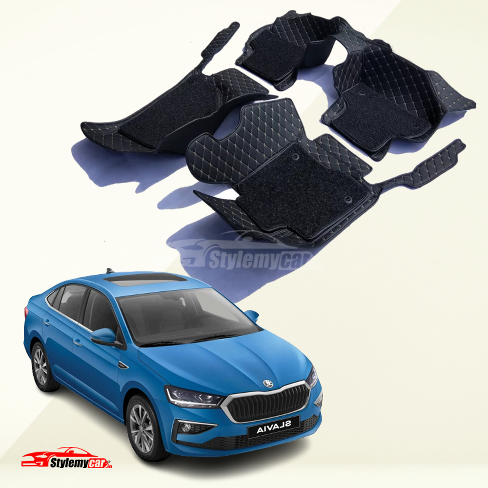 Skoda Slavia Premium 7D Floor Mats