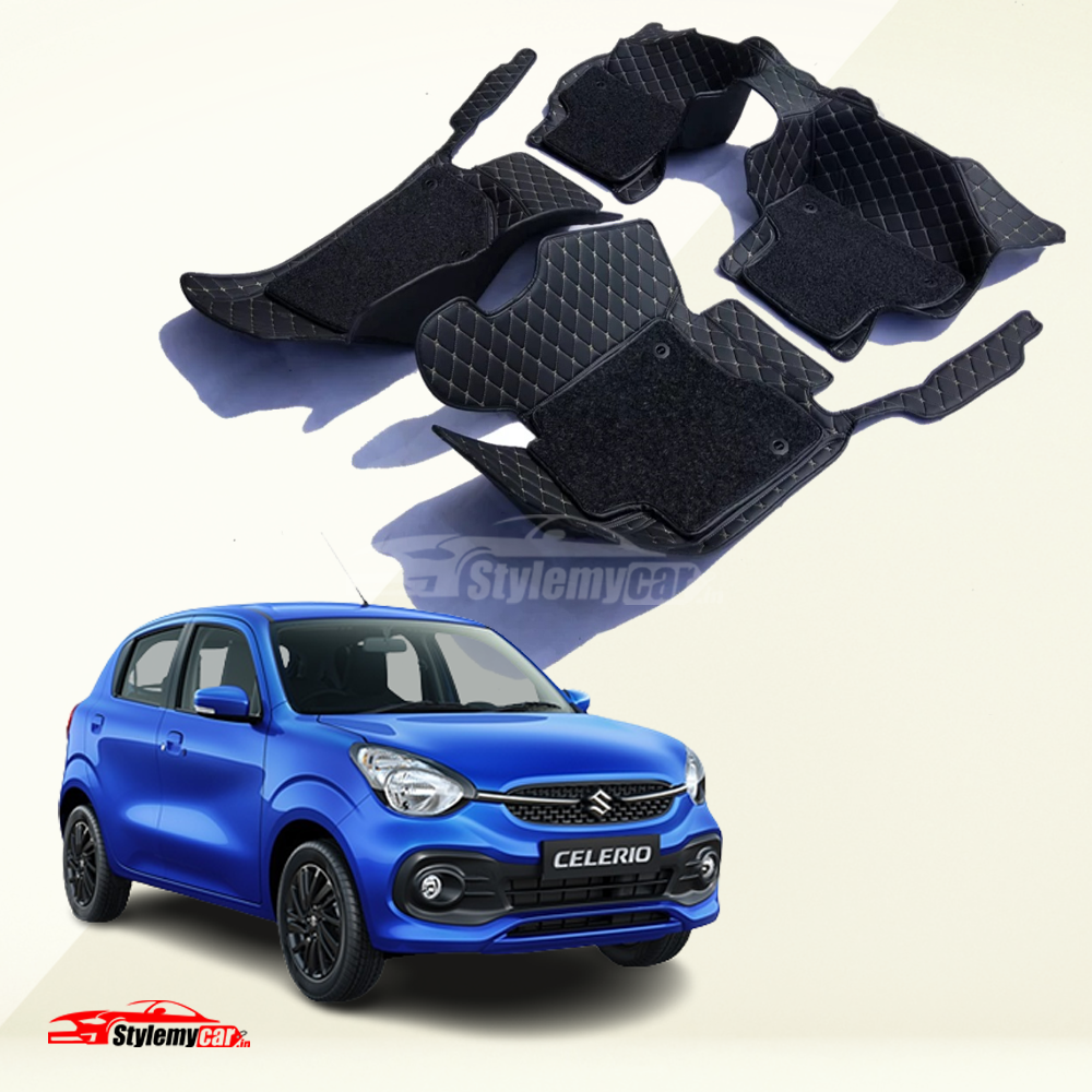 Maruti Celerio 2022 Model Premium 7D Floor Mats