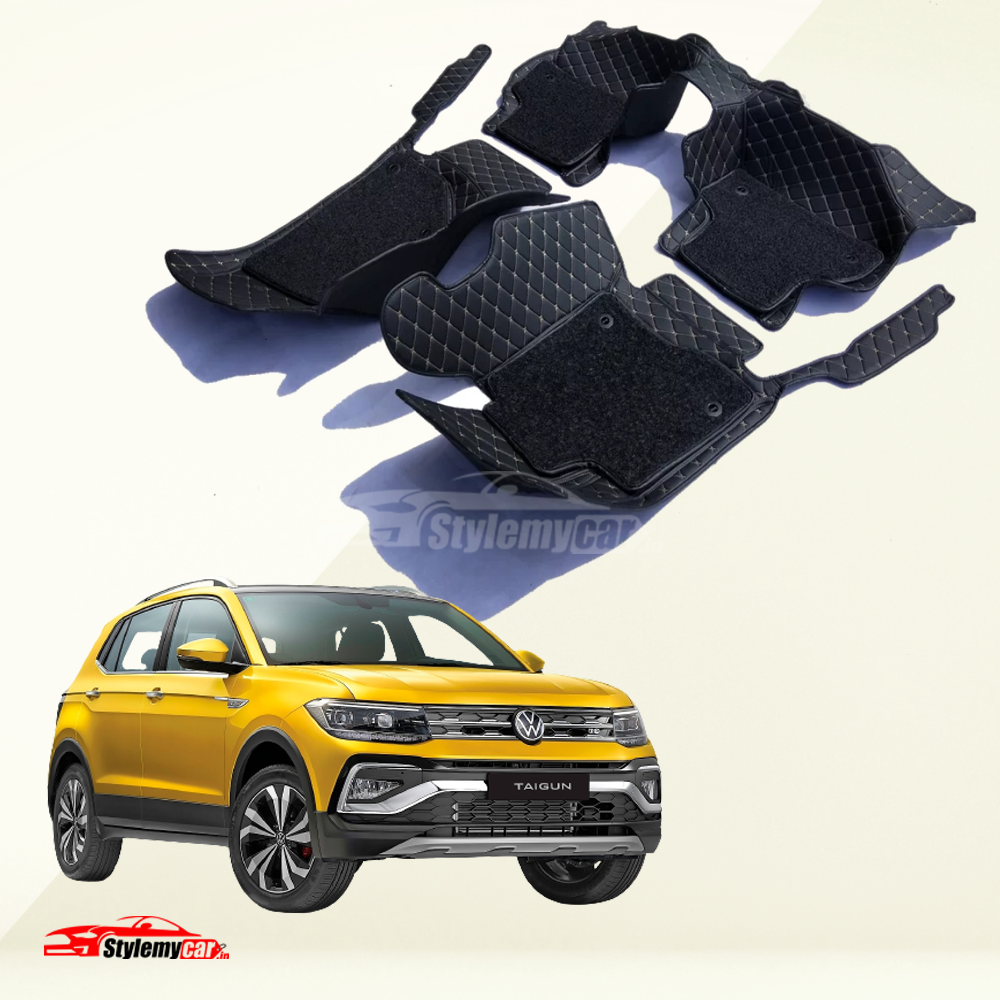 Volkswagen Taigun  Premium 7D Floor Mats