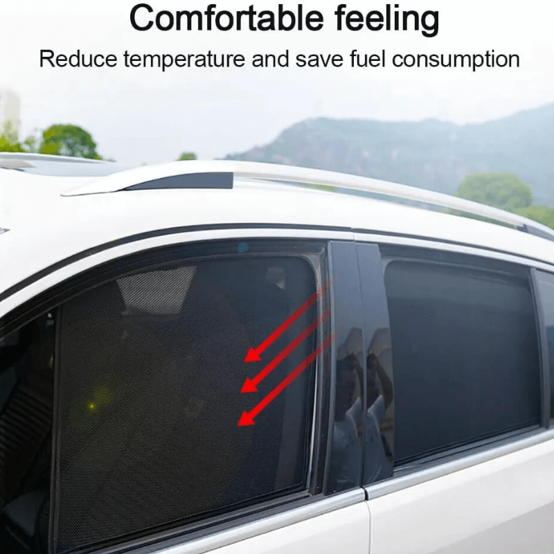 Mahindra XUV 3xO Z Black Half Cut Sunshades