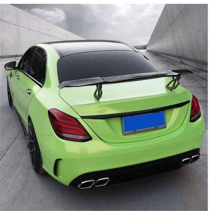 V Style Track GT Car Rear Trunk Roof Lip Universal Spoiler Wing