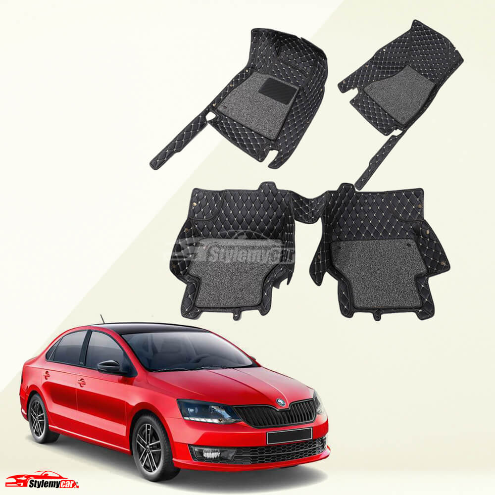 Skoda Rapid Premium 7D Floor Mats