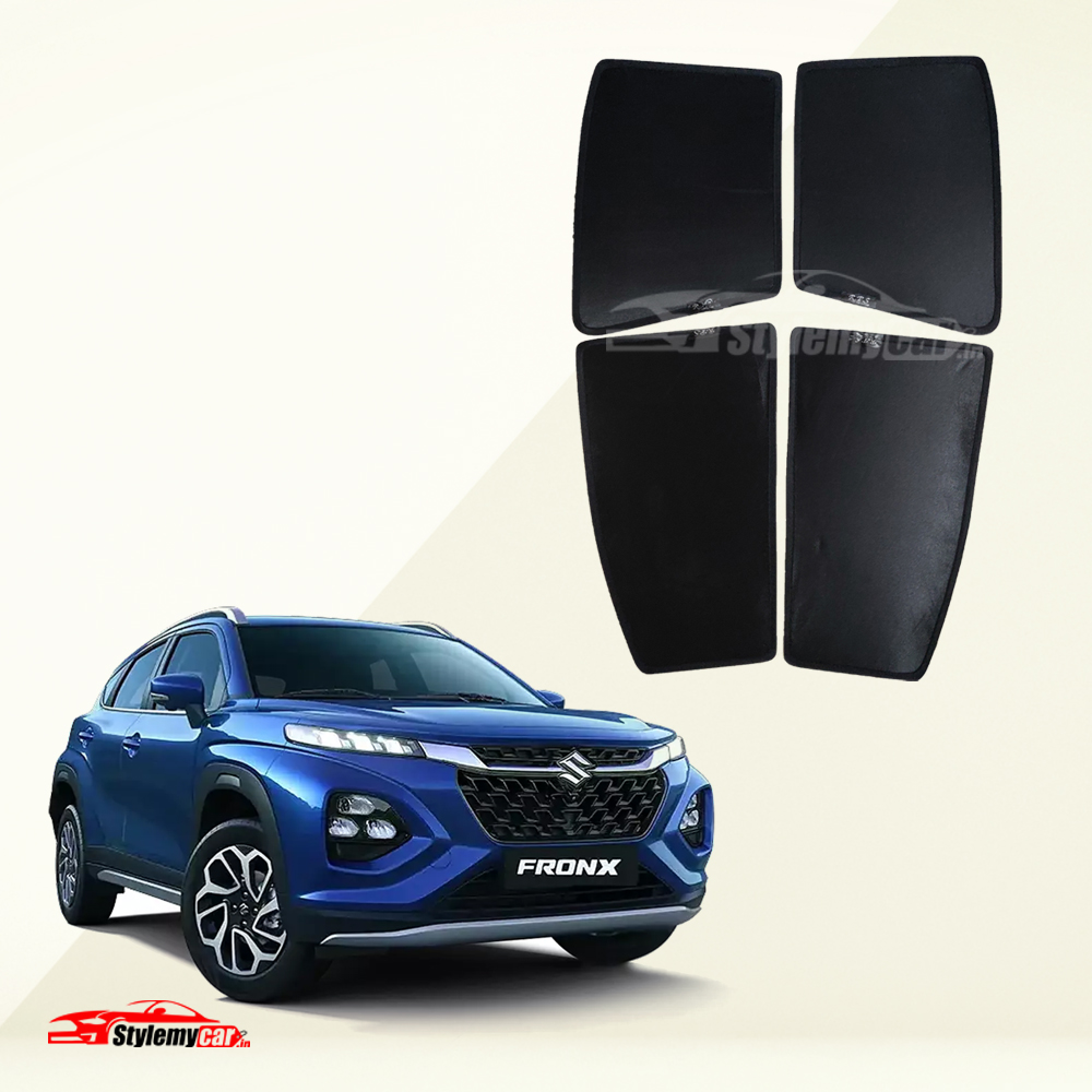 Maruti Suzuki Fronx Z Black Half Cut Sunshades